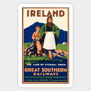 Ireland travel Sticker